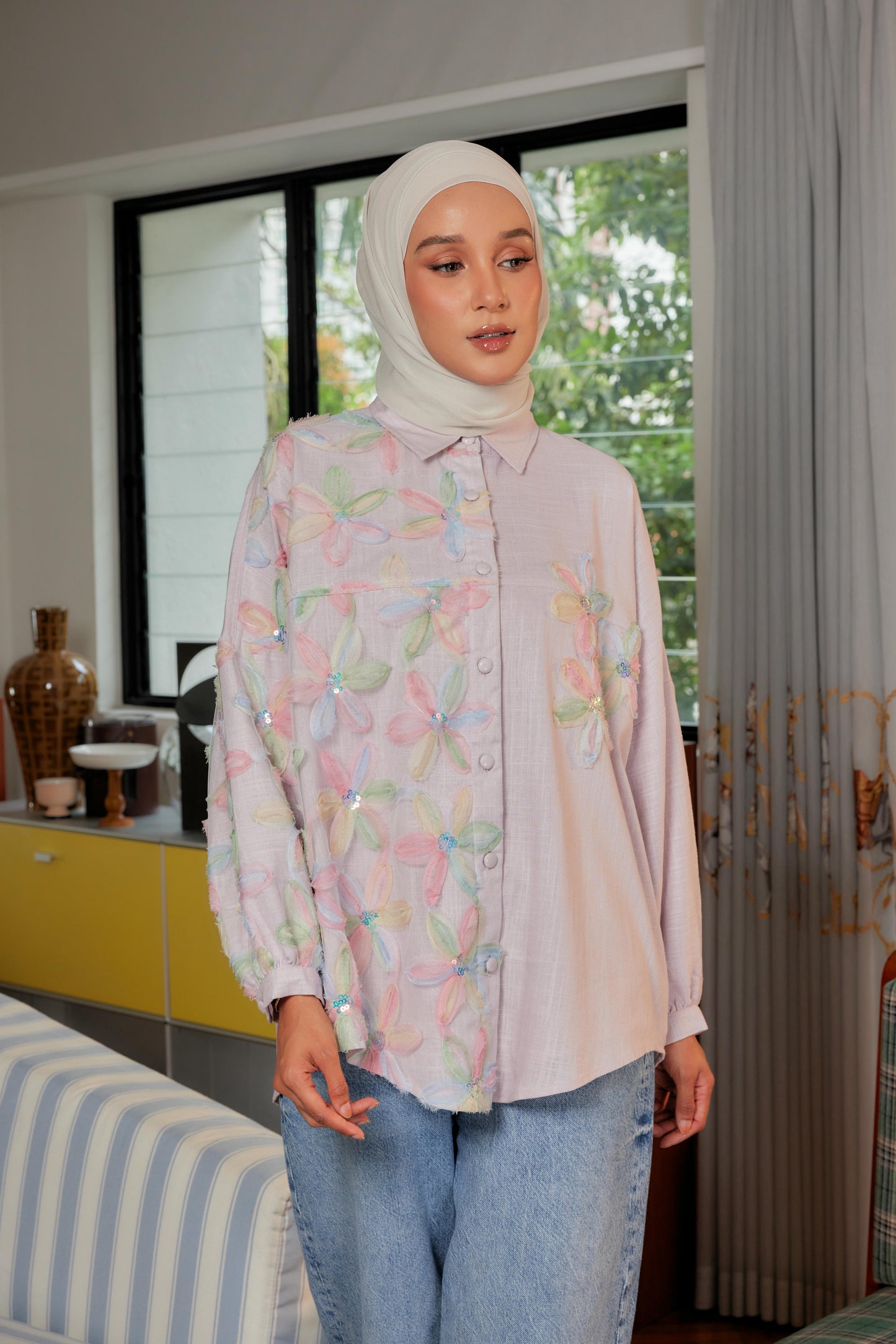 Tullebloom Linen Shirt (Fully Lined)