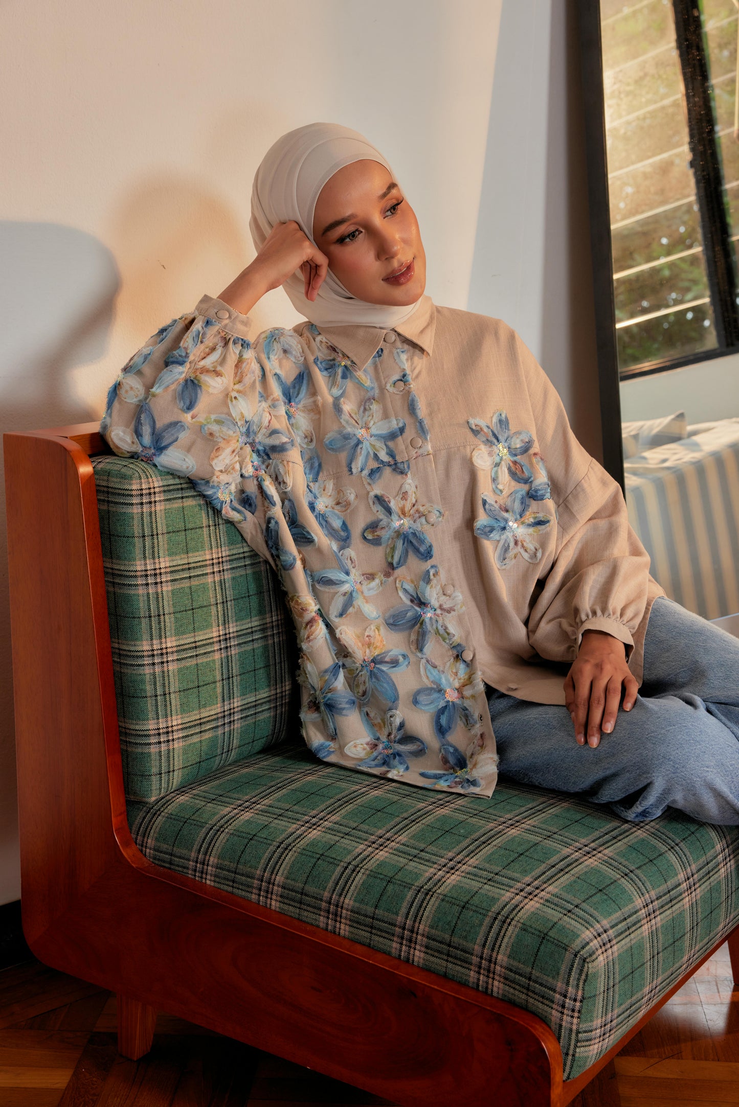 Tullebloom Linen Shirt (Fully Lined)