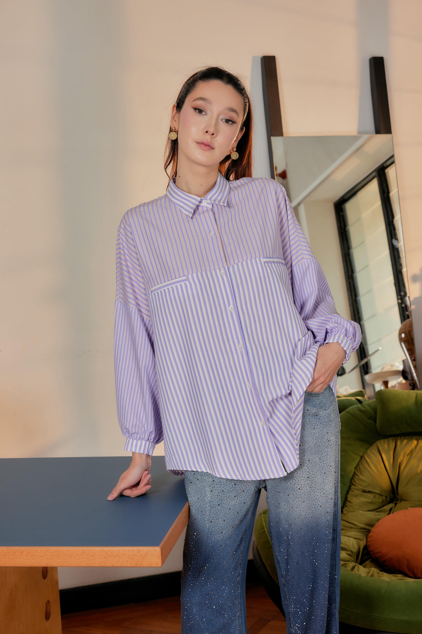 Stripe Remix Shirt
