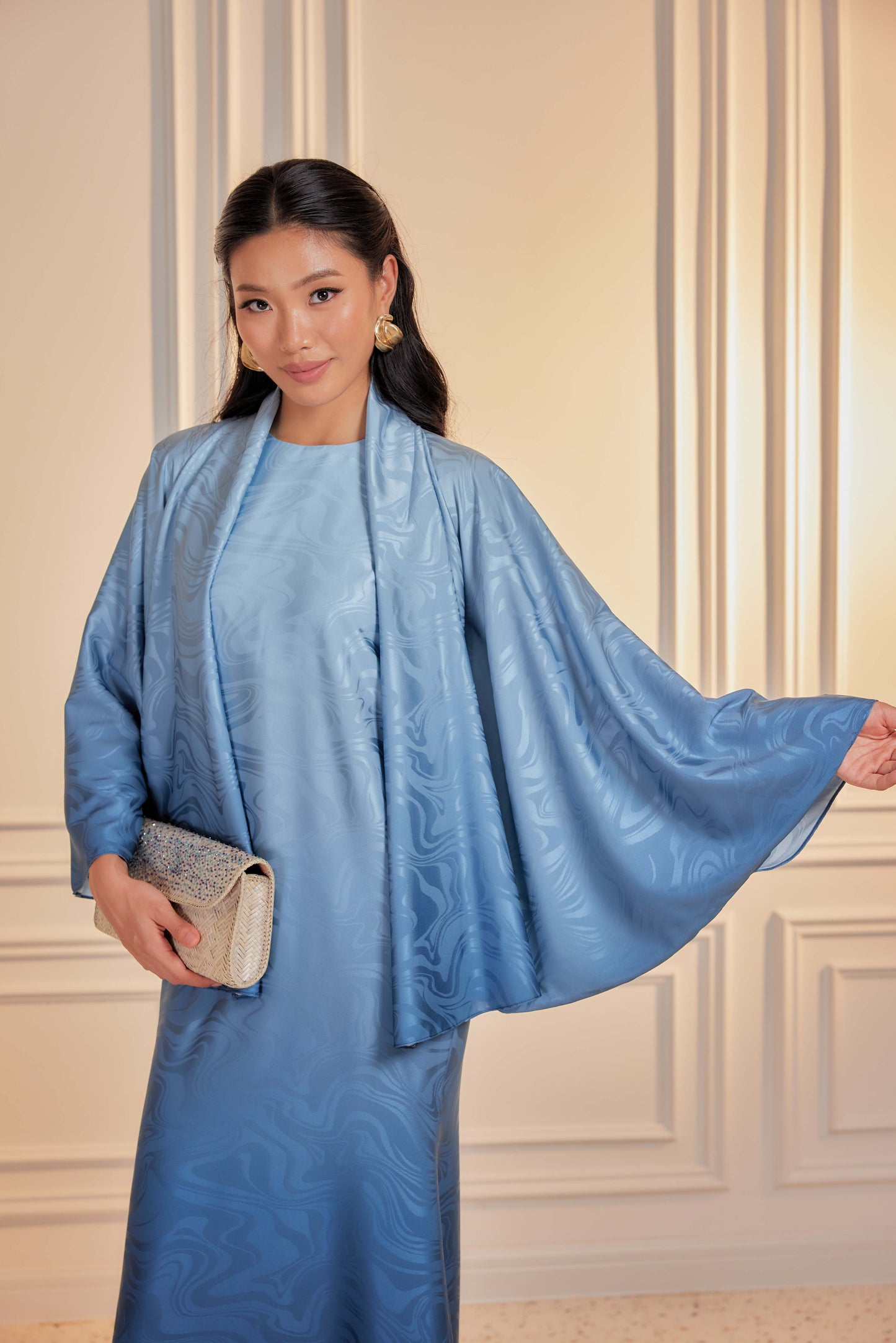 Venetta Ombre Dress Set - Alexandrite