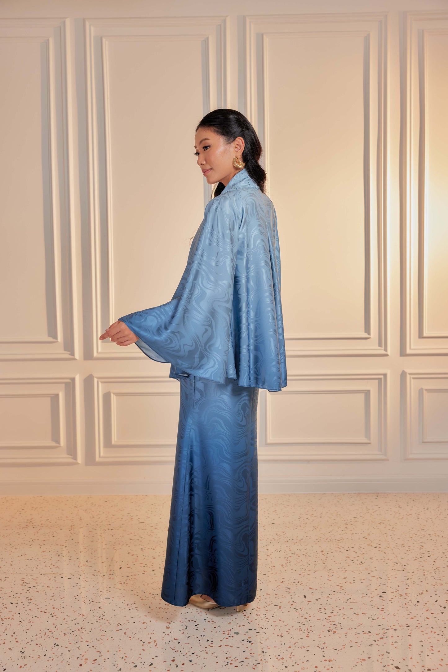Venetta Ombre Dress Set - Alexandrite