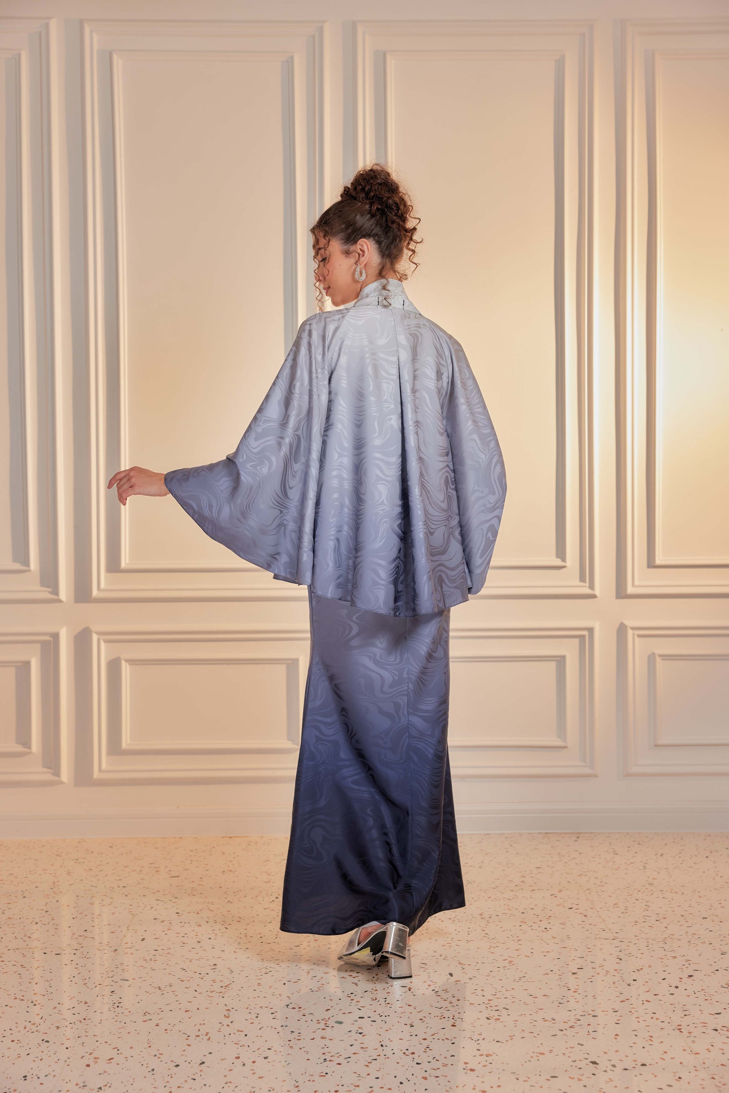 Venetta Ombre Dress Set - Kohinoor