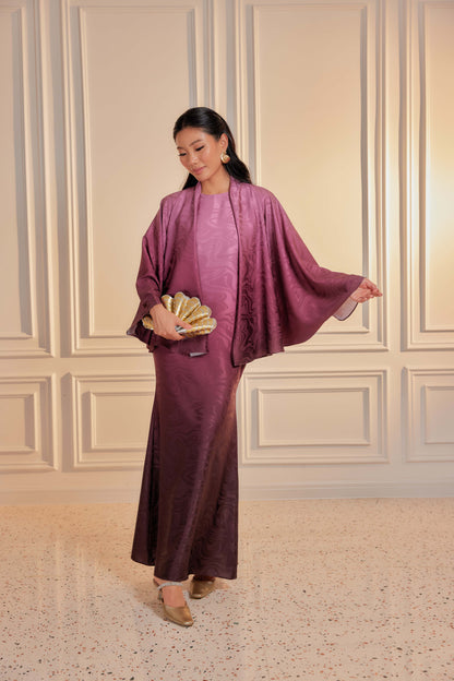 Venetta Ombre Dress Set - Rubellite