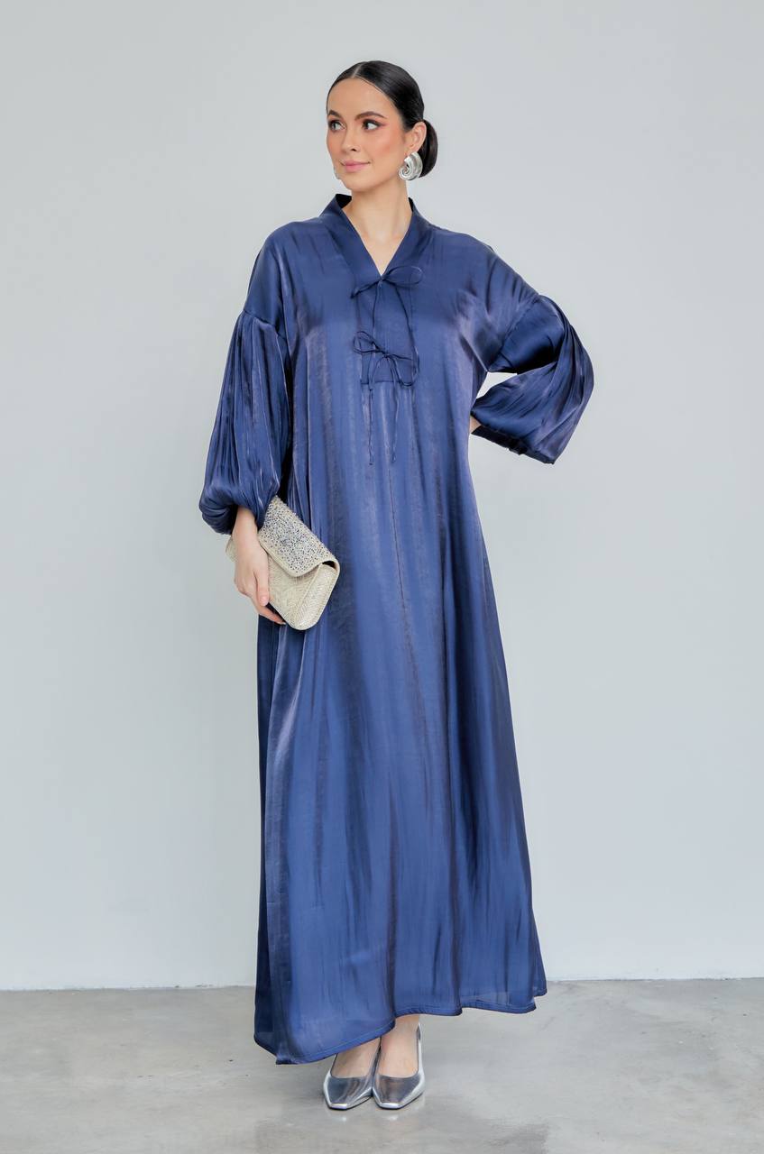 Alana Shimmer Dress (Fully Lined)
