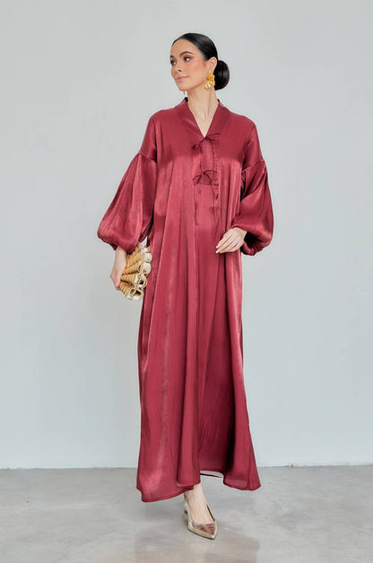Alana Shimmer Dress (Fully Lined)