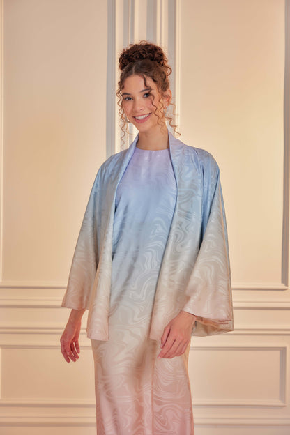 Venetta Ombre Dress Set - Opal