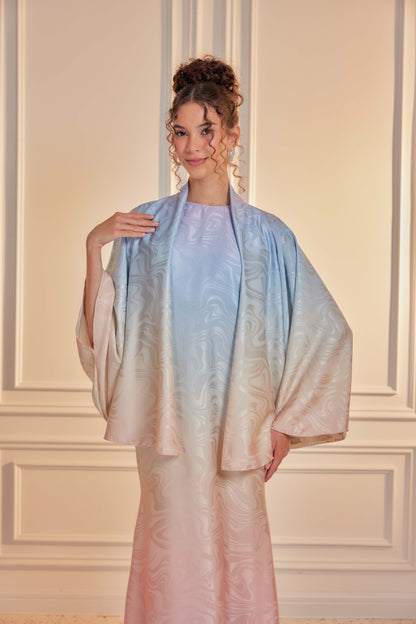 Venetta Ombre Dress Set - Opal