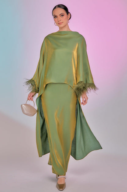 Asha Asymmetric Kaftan Set Caftanist