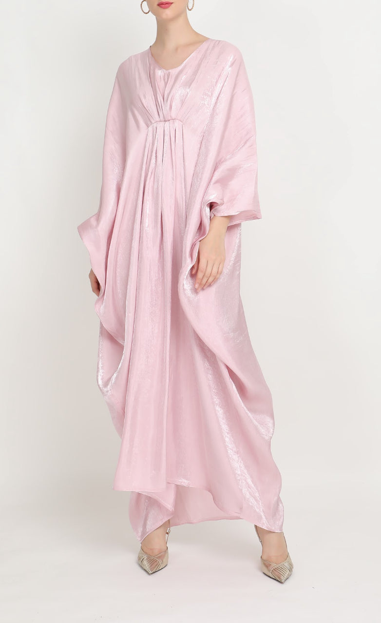 Shimmer Pink Kaftan