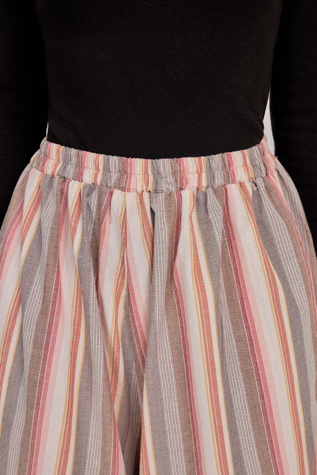 08 - Vintage Stripe -  Wide High Waist Pants