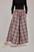 03 - Mauve Ash - Wide High Waist Pants