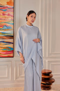 Chanela Full Sleeve Kurung with Pleated Skirt Set