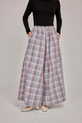 02 -  Ash Blue Rose - Wide High Waist Pants