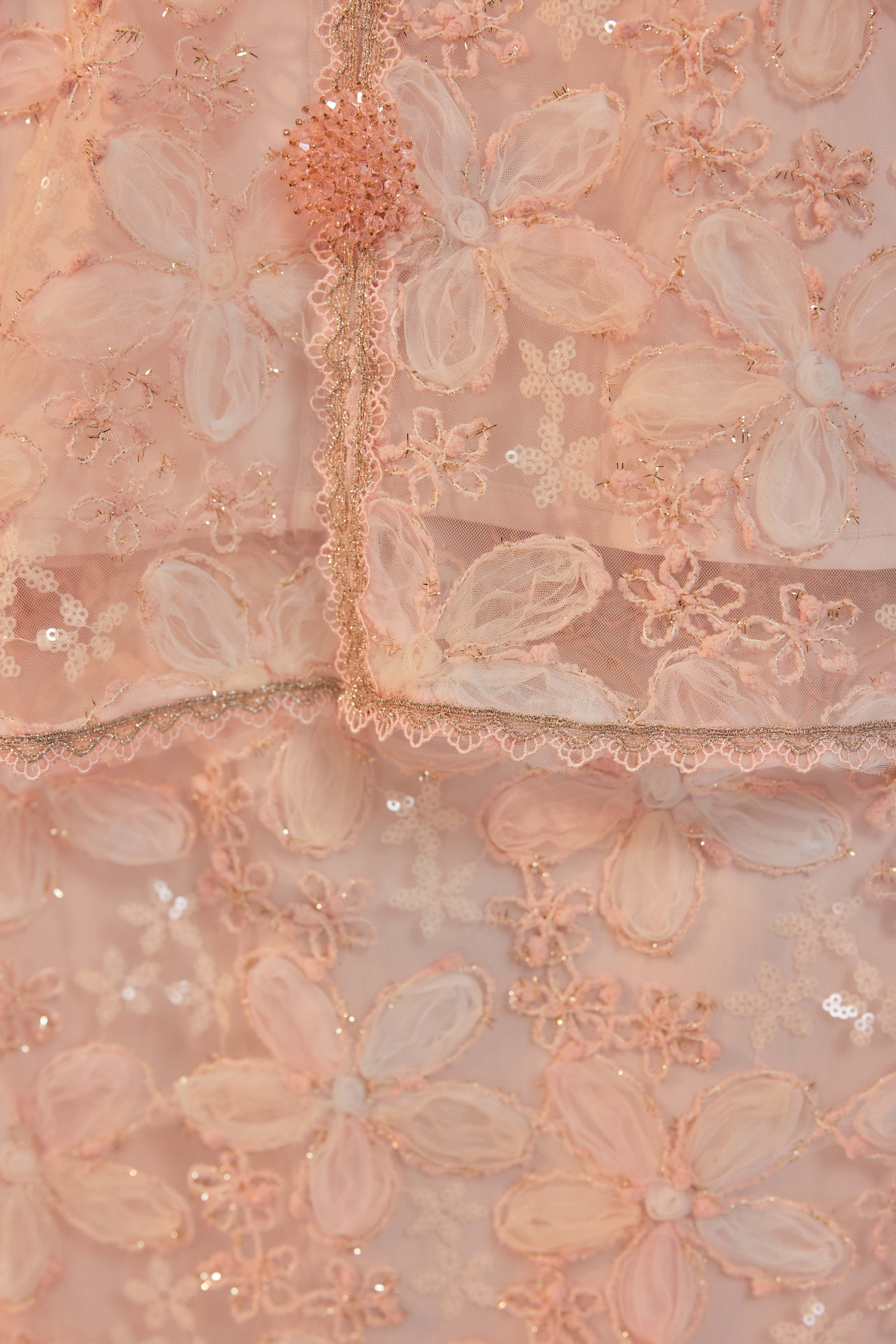 Cotton Candy - Raia Embellished Lace Kurung (Full Lining)