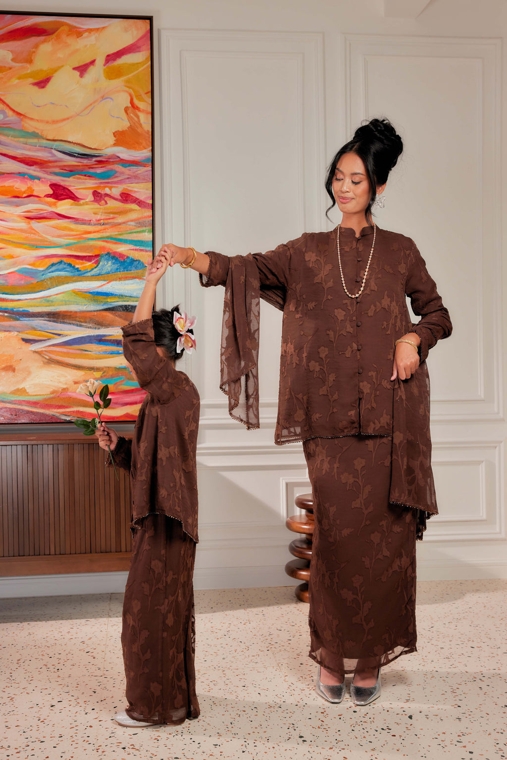 Cendana Perang - Kids Indah Pelangi Kebarung (Fully Lined)