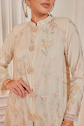 Champagne Beige - Kids Dian Embellished Kurung