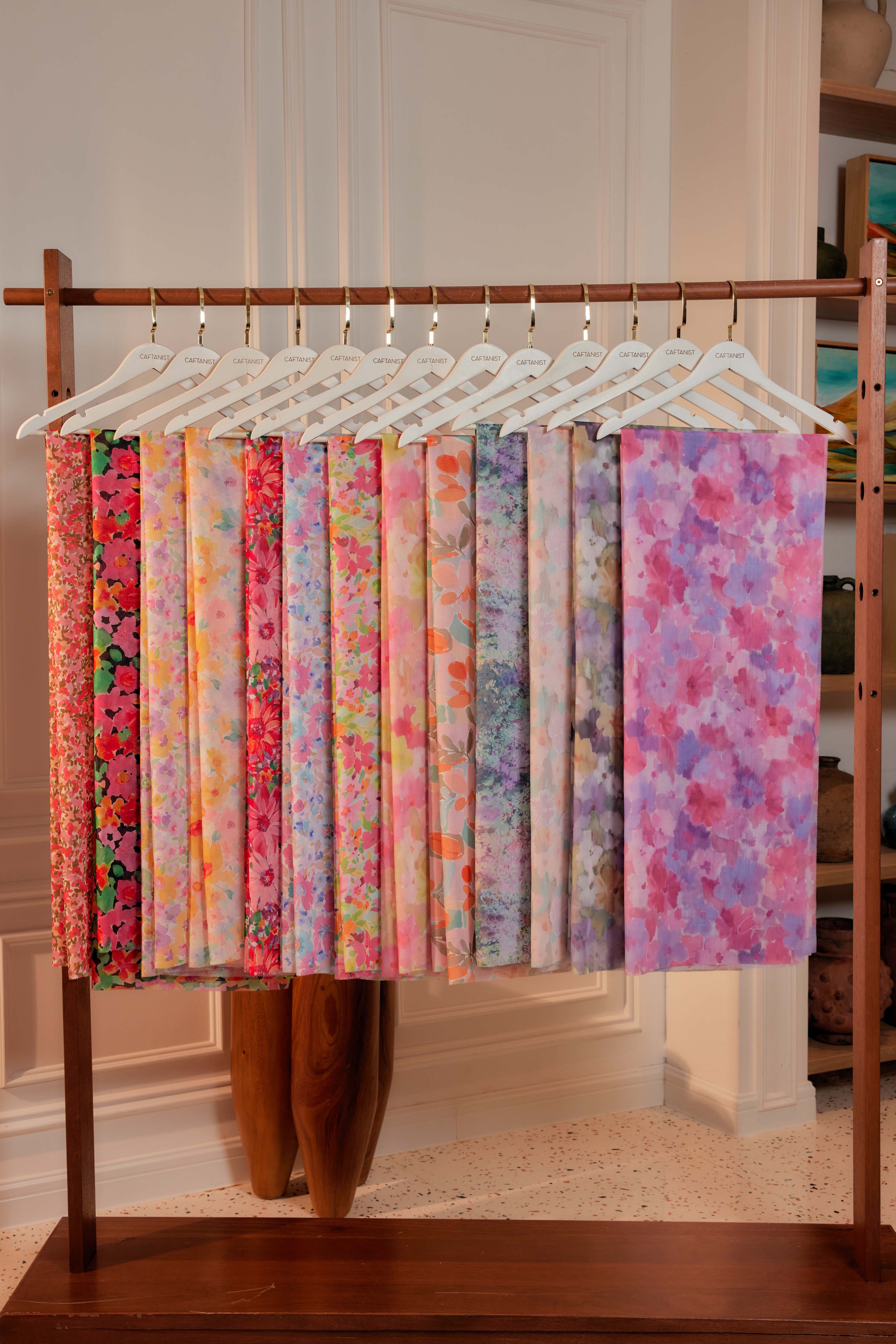 10 - Puspa Rani - Kebarung Sulam Goyang Set With Matching Fan & Selendang