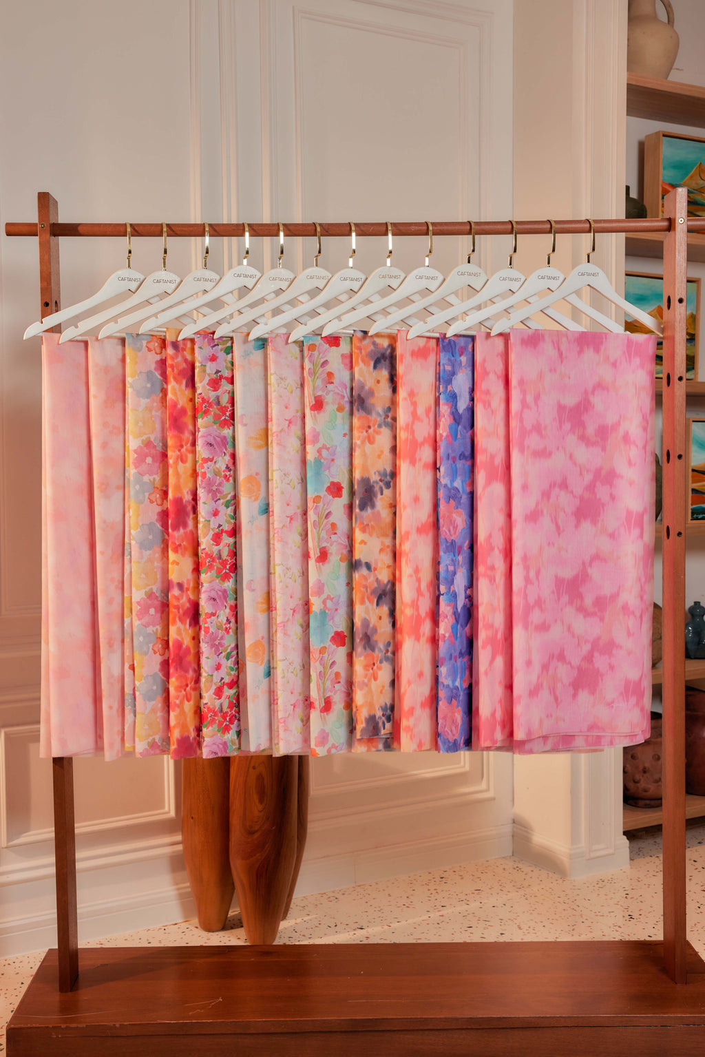 11 - Puspa Pesona - Kebarung Sulam Goyang Set With Matching Fan & Selendang