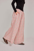 01 - Pink Nougat -Wide High Waist Pants