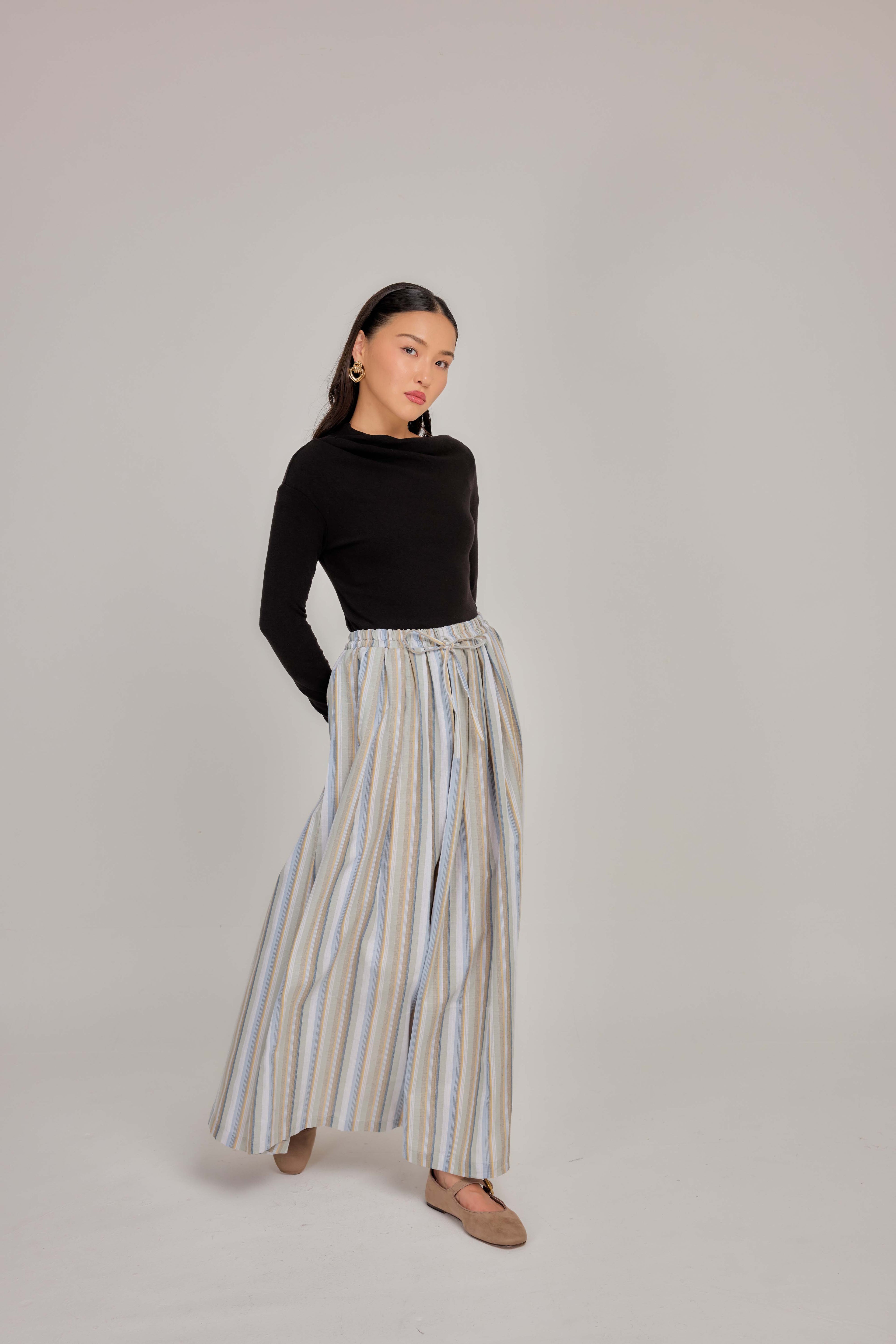 09 - Seaside Oat - A-Line Skirt