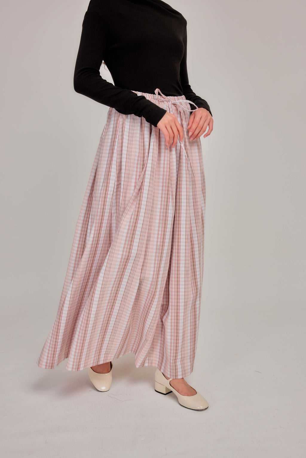07 - Soft Peony -  A-Line Skirt