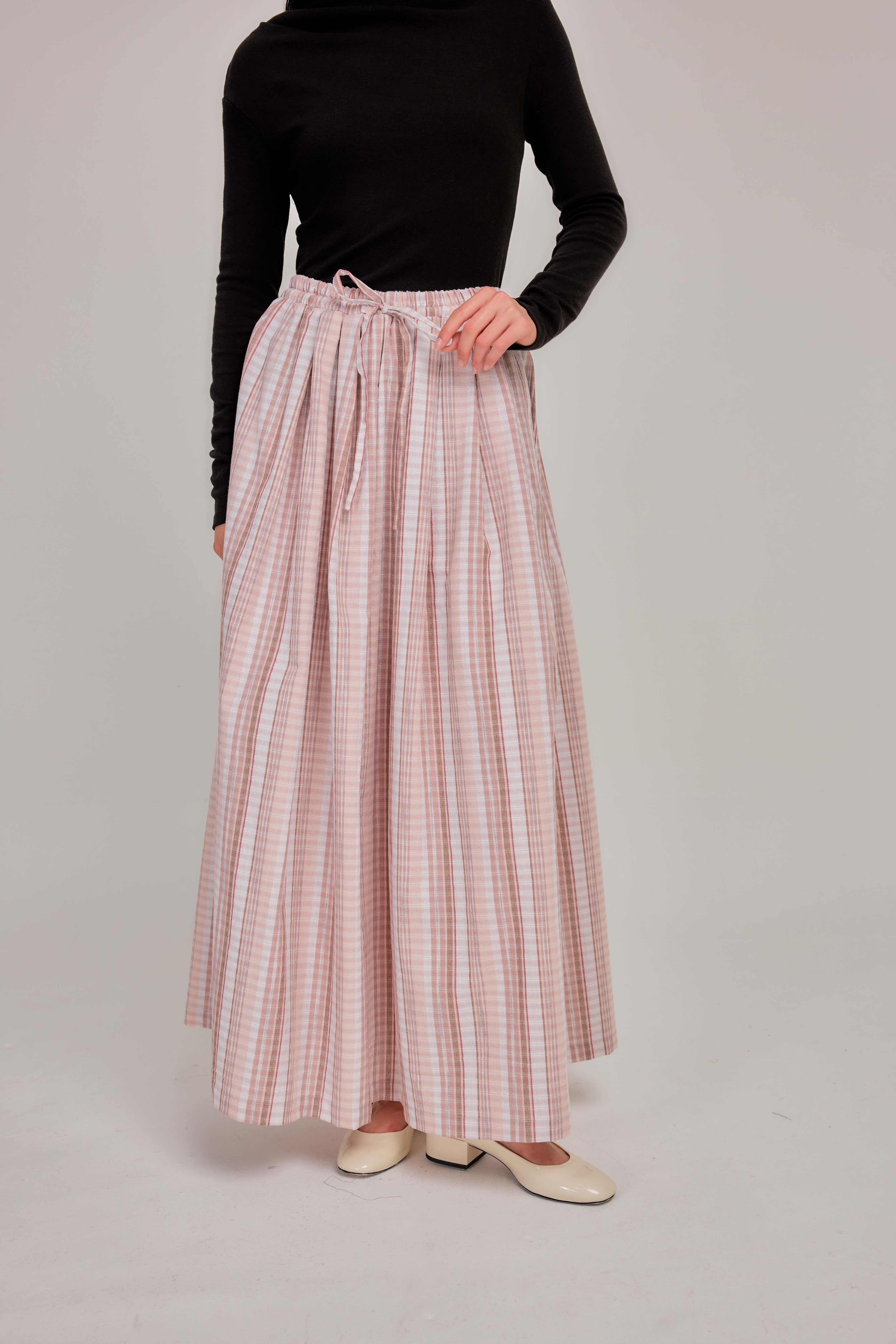 07 - Soft Peony -  A-Line Skirt