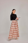 06 - Clay Blush -  A-Line Skirt