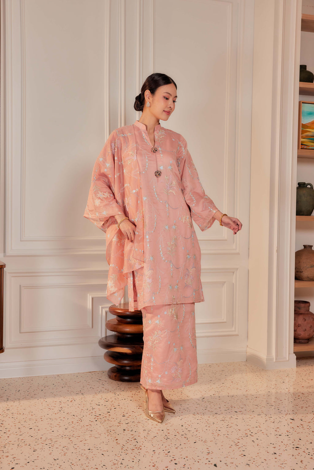 Terakota - Puspa Kurung Labuh (Fully Lined)