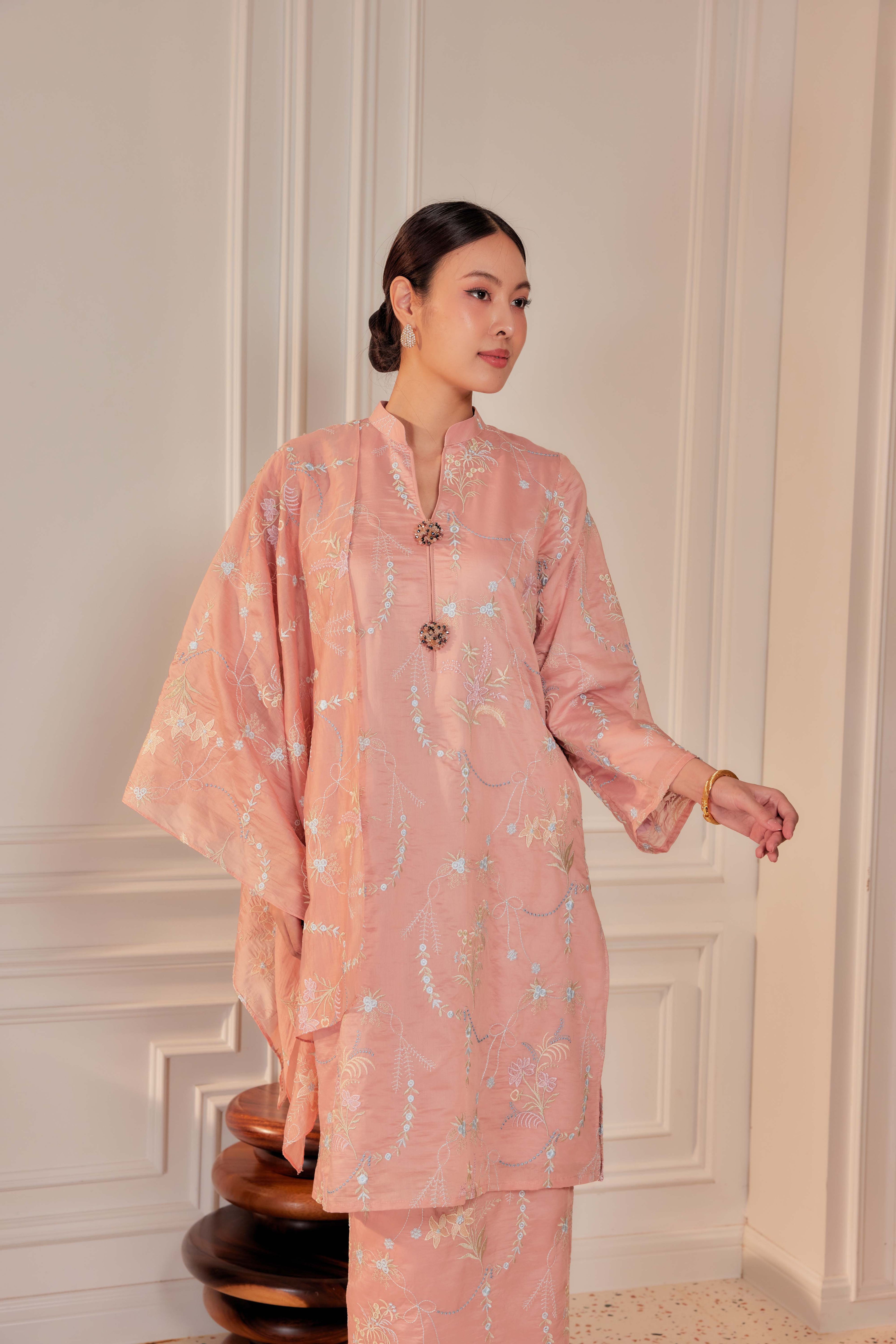 Terakota - Puspa Kurung Labuh (Fully Lined)