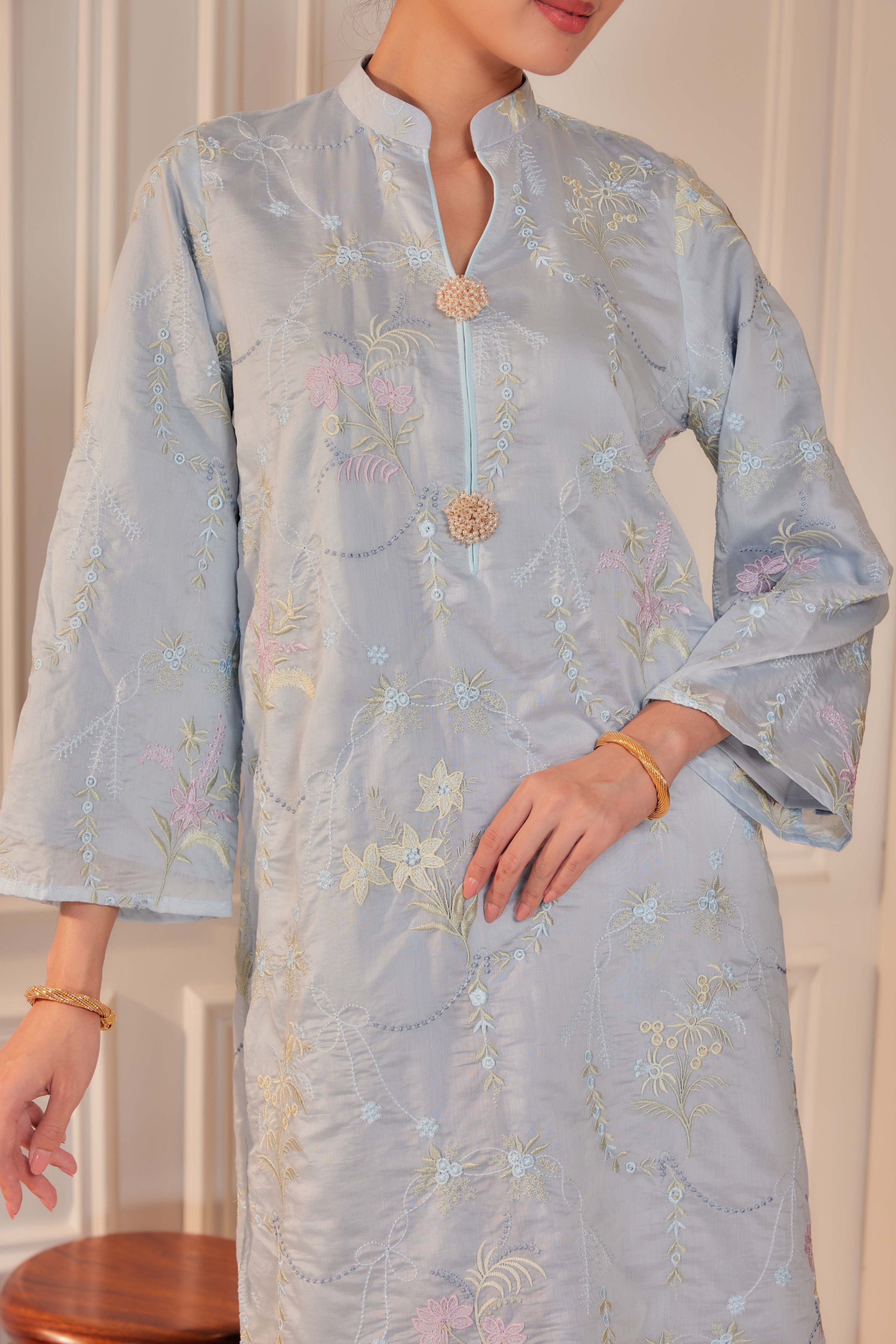 Bayu - Puspa Kurung Labuh (Fully Lined)