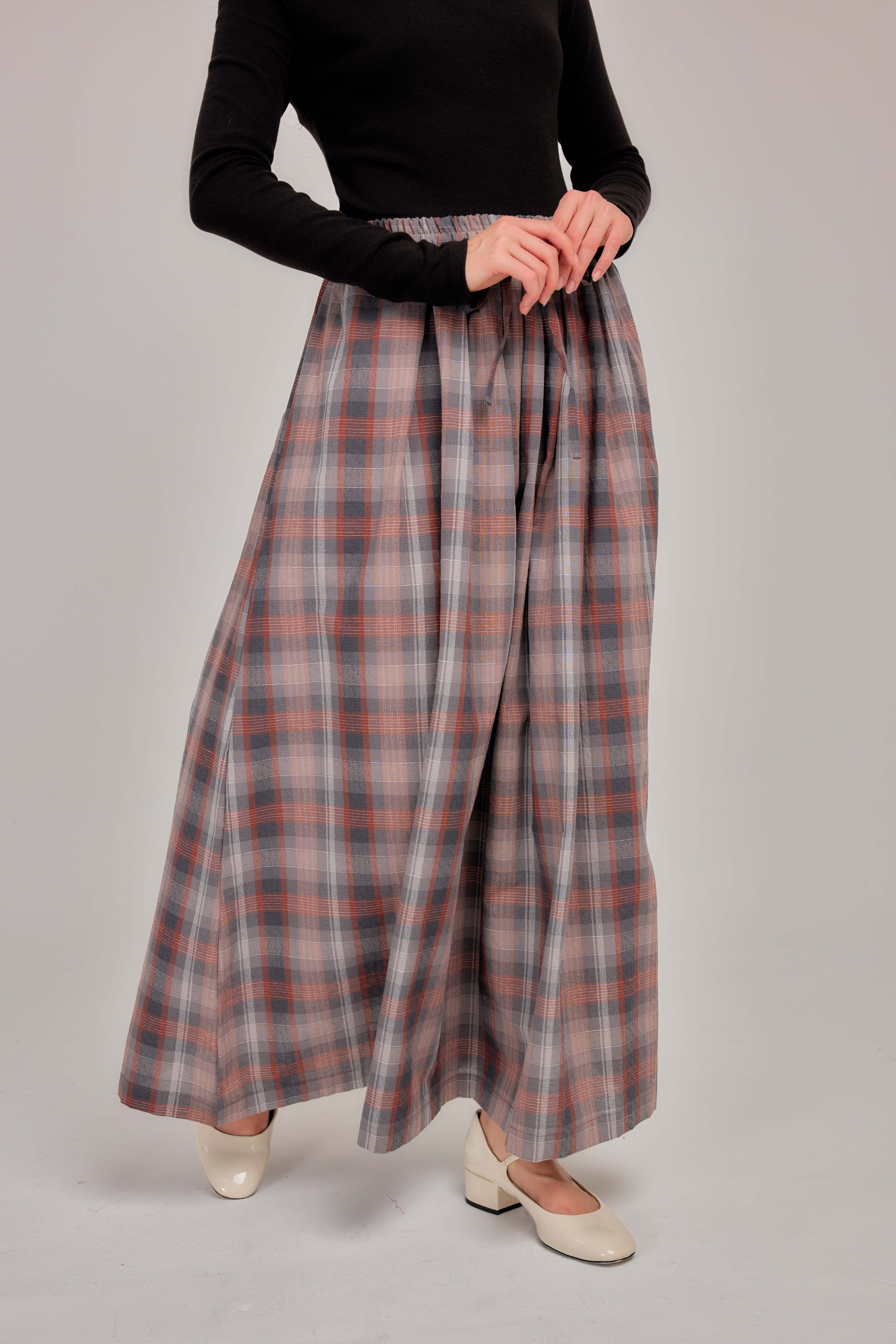 03 - Mauve Ash - A-Line Skirt