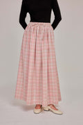 01 - Pink Nougat -A-Line Skirt