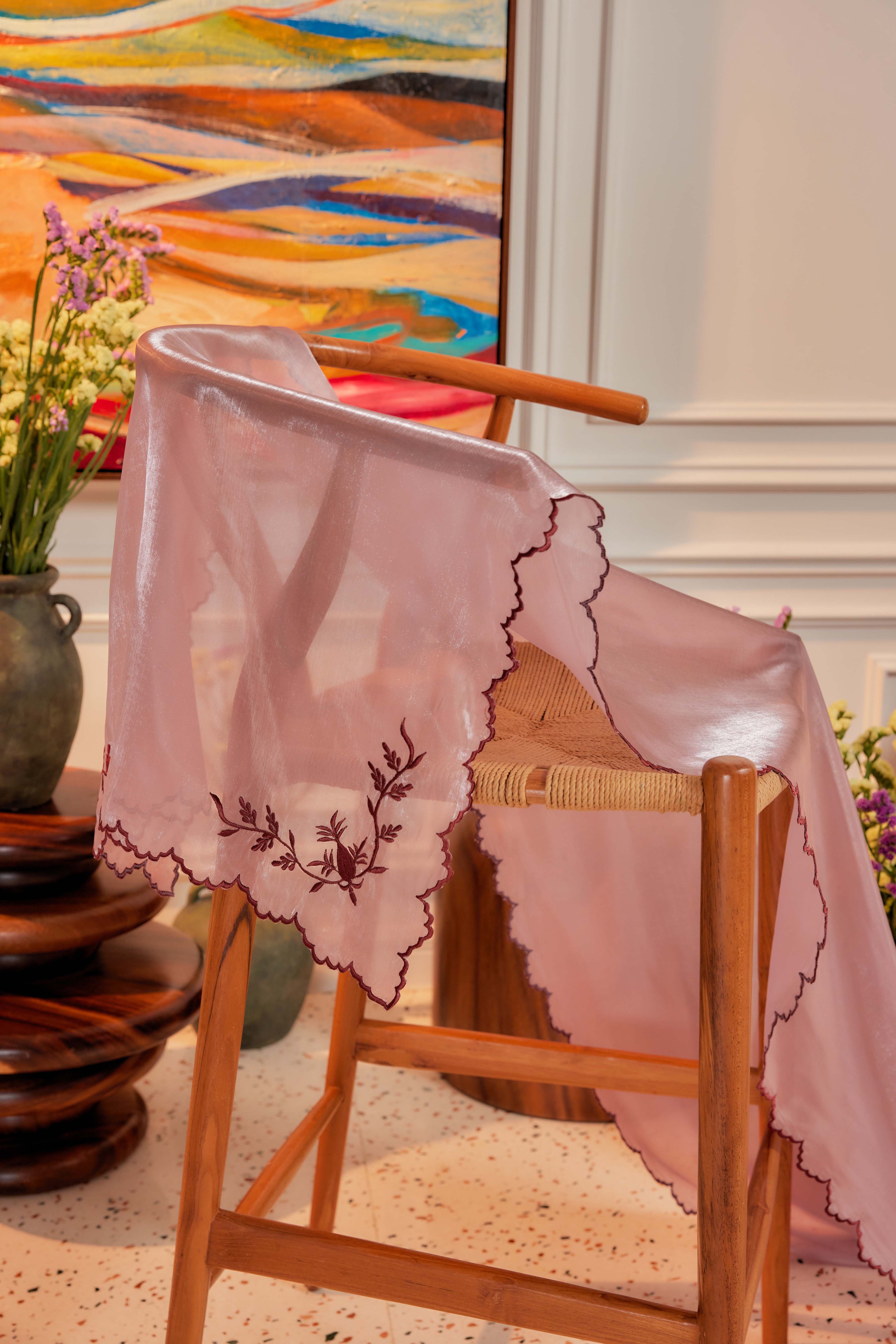 Ratu Embroidered Selendang - All Colours