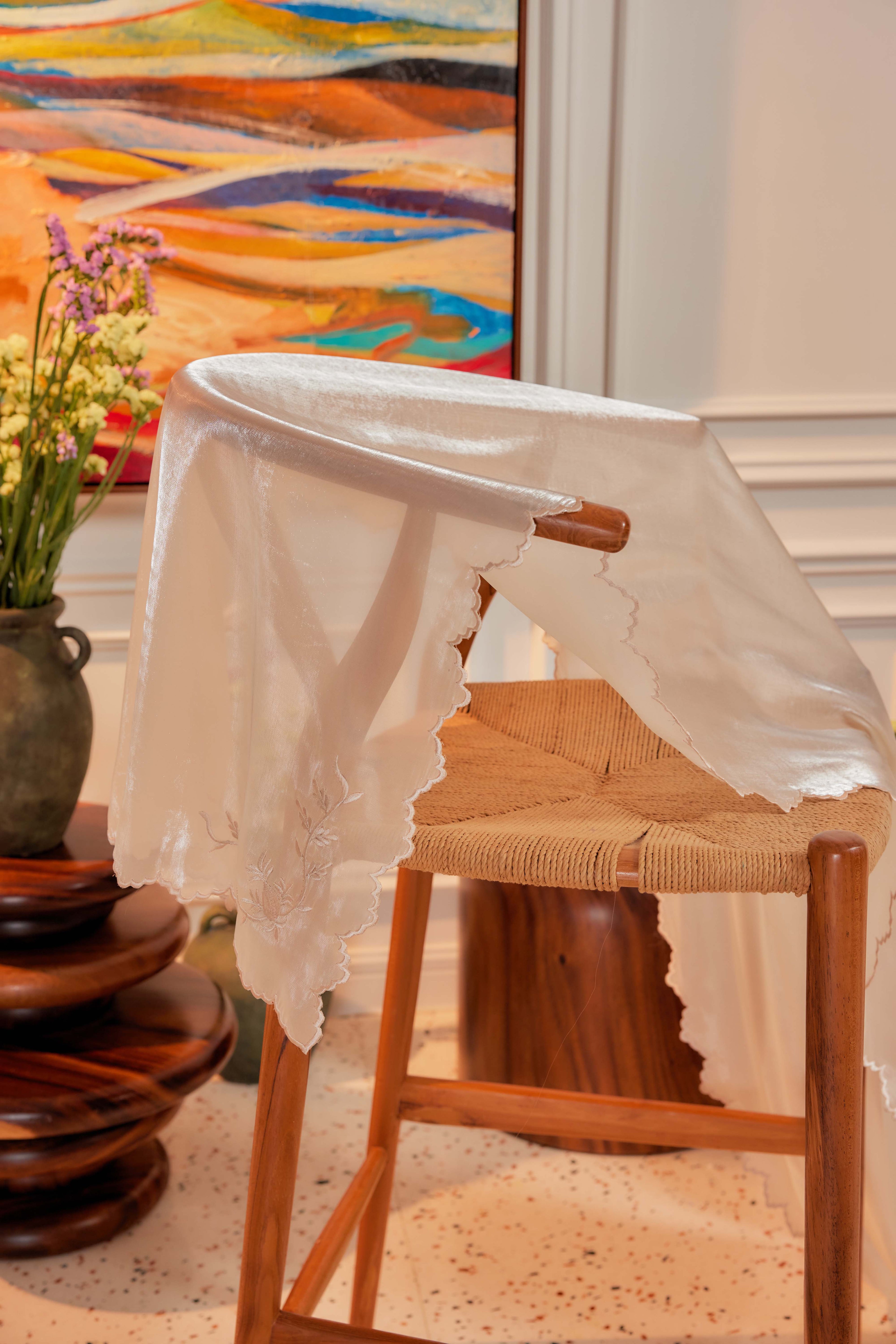 Ratu Embroidered Selendang - All Colours