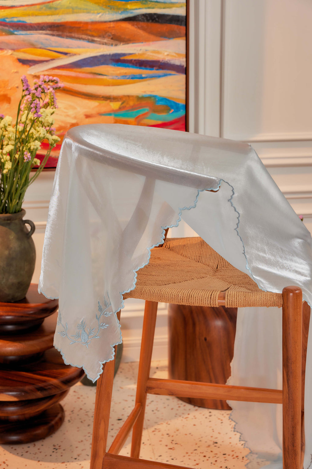 Ratu Embroidered Selendang - All Colours