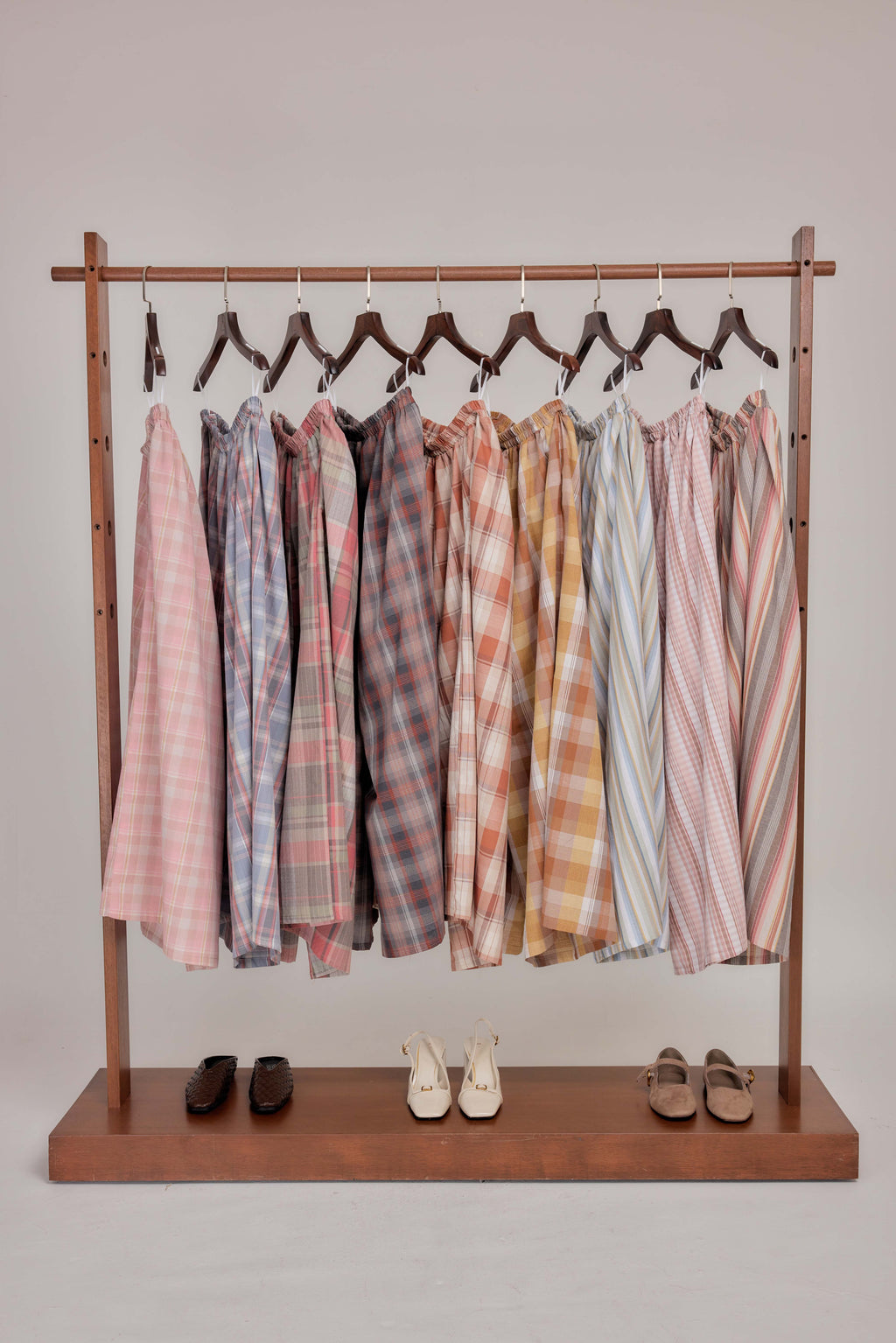 01 - Pink Nougat -A-Line Skirt