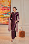 Vintage Plum - Ratu Embellished Kurung (Fully Lined)