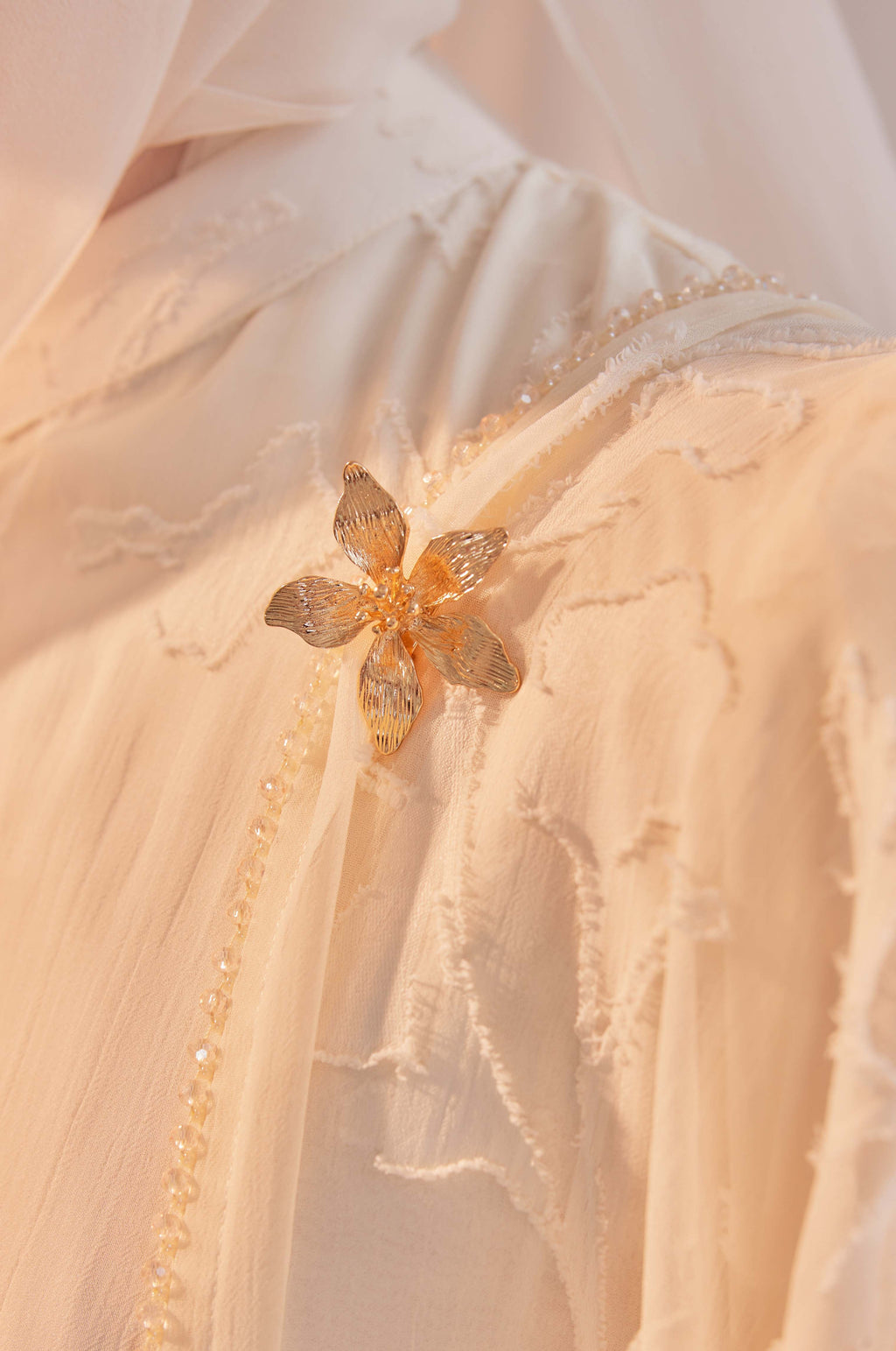 Indah Pelangi Kebarung in Hetam Manis – The Beaded Edition, Fully Lined