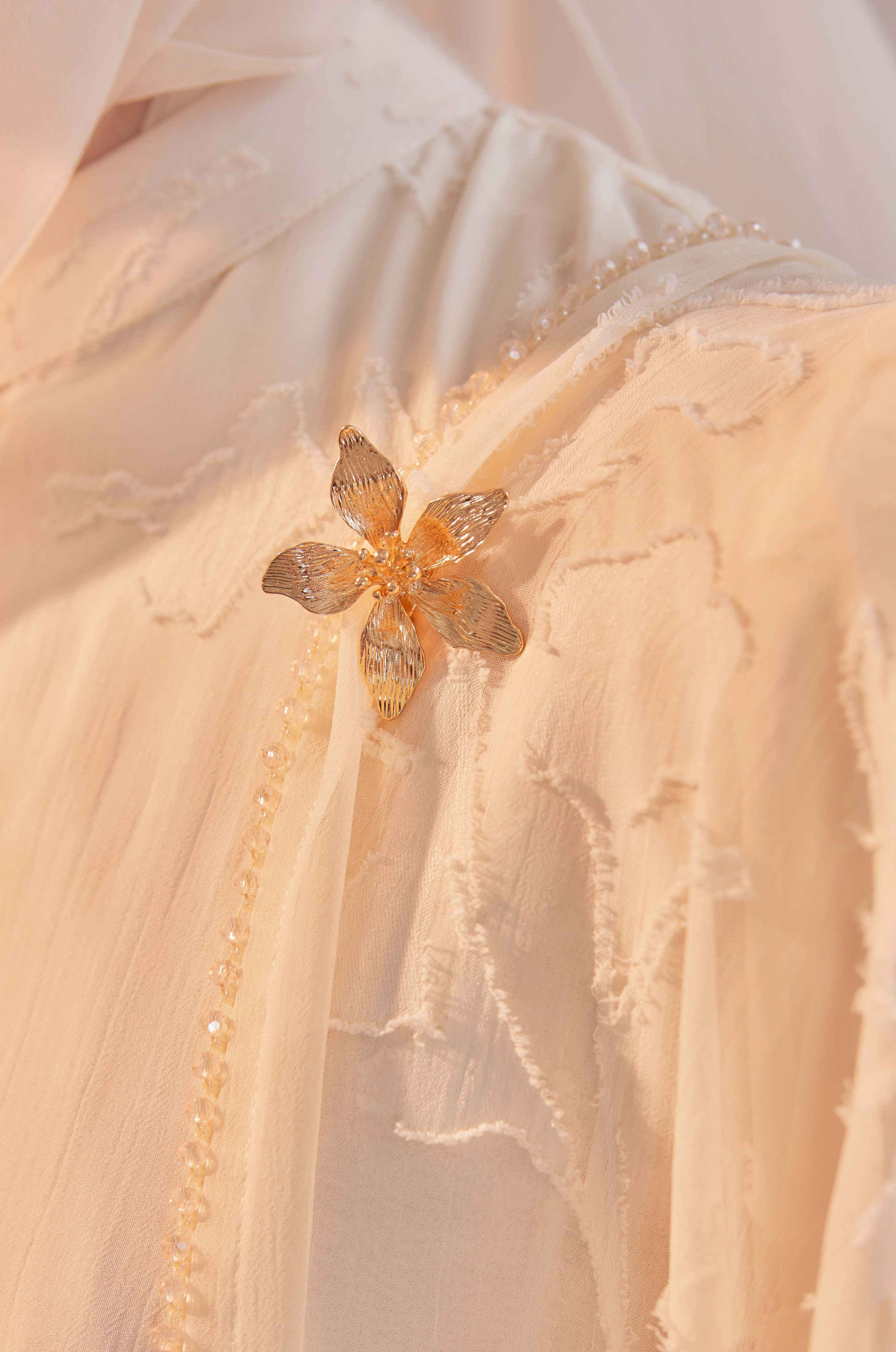 Indah Pelangi Kebarung in Teh Hijau – The Beaded Edition, Fully Lined