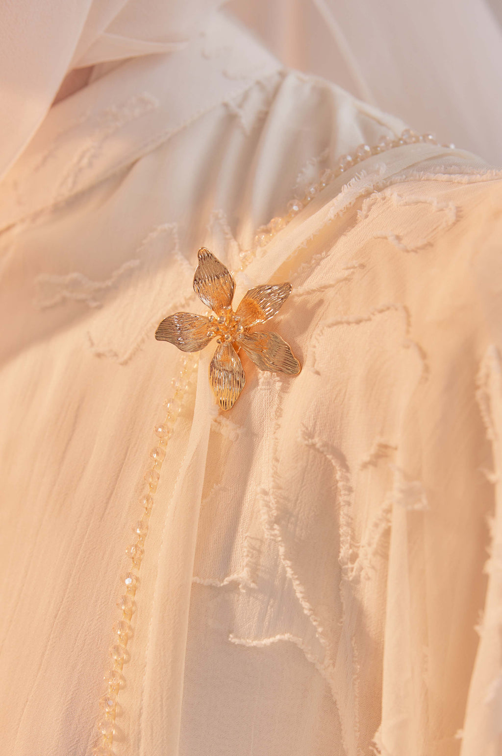 Indah Pelangi Kebarung in Hijau Zaitun – The Beaded Edition, Fully Lined