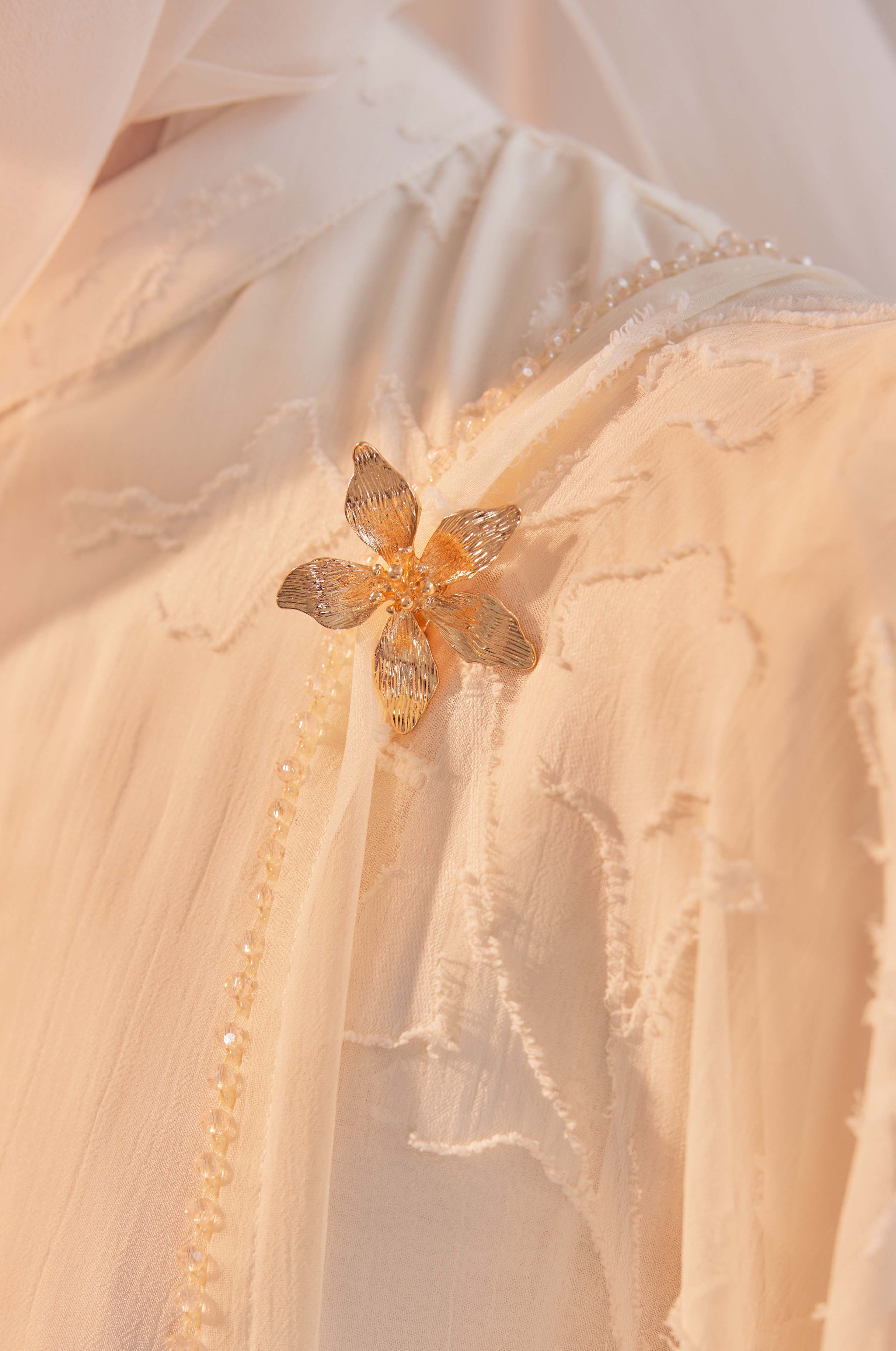 Indah Pelangi Kebarung in Hijau Zaitun – The Beaded Edition, Fully Lined