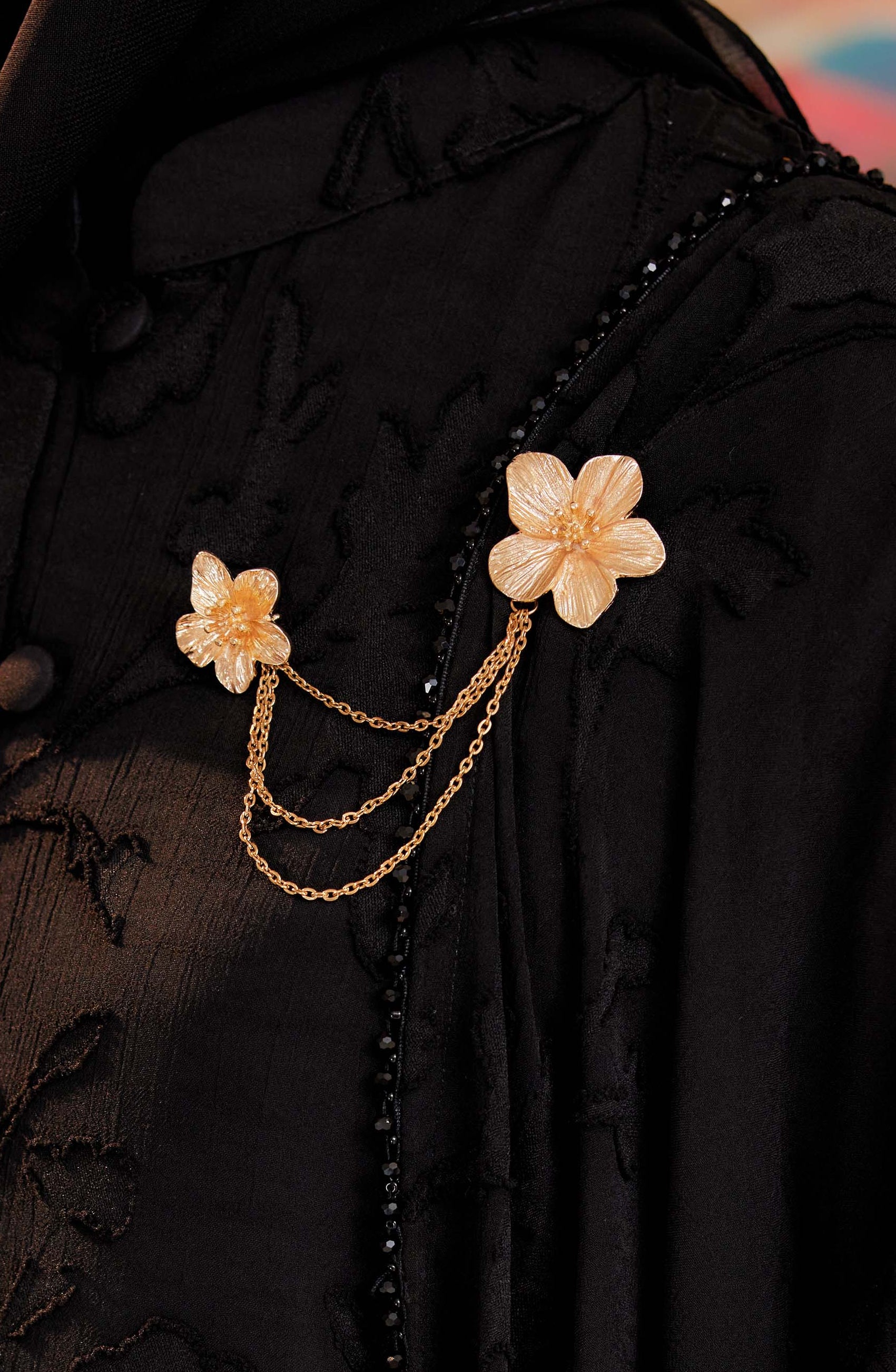 2 Juntai Melur Vintage Brooch with Reusable Gift Box