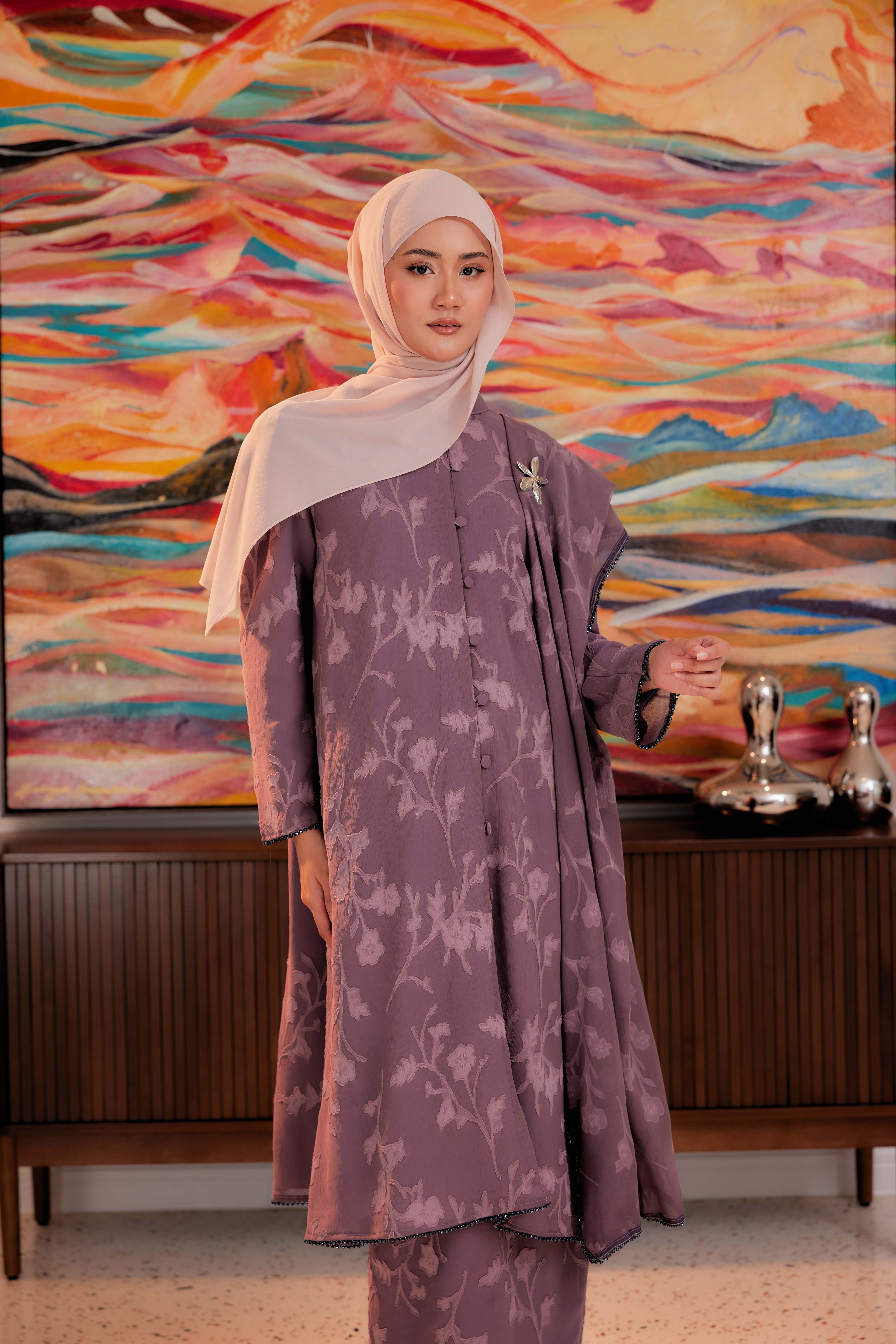 Indah Pelangi Kebarung in Kue Kochi – The Beaded Edition, Fully Lined