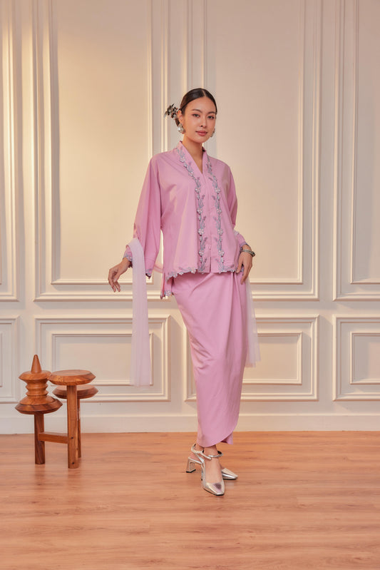 Gula Kapas - Indah Melur Sulam Kebaya Cotton Set