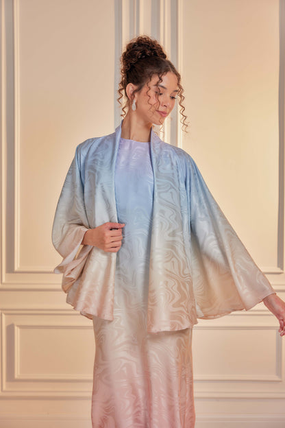Venetta Ombre Dress Set - Opal