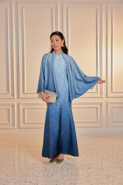 Venetta Ombre Dress Set - Alexandrite