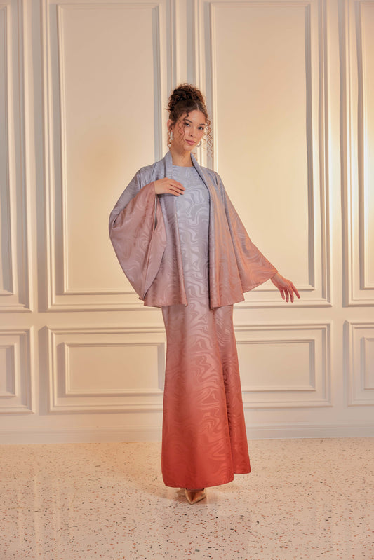 Venetta Ombre Dress Set - Sunstone