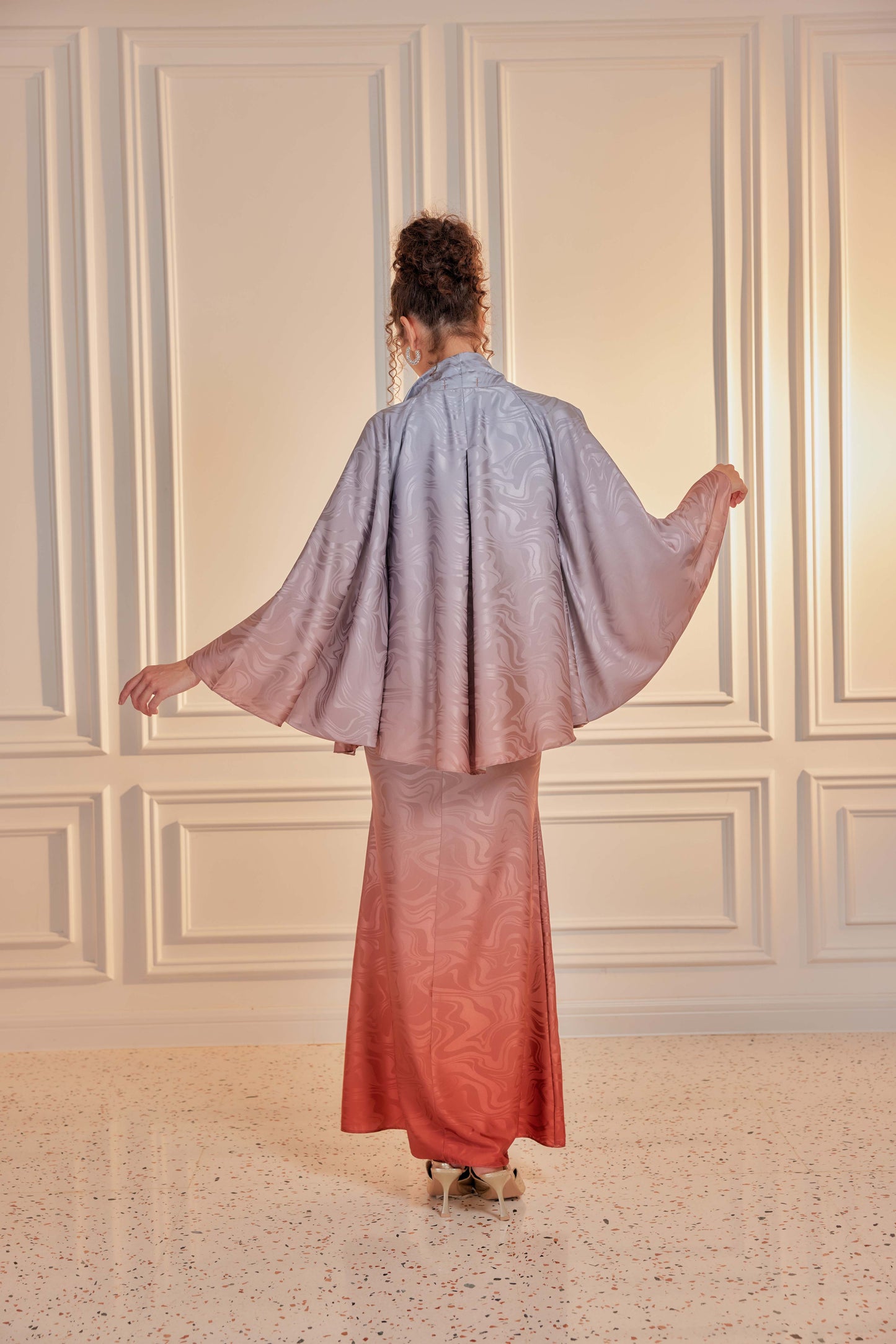Venetta Ombre Dress Set - Sunstone