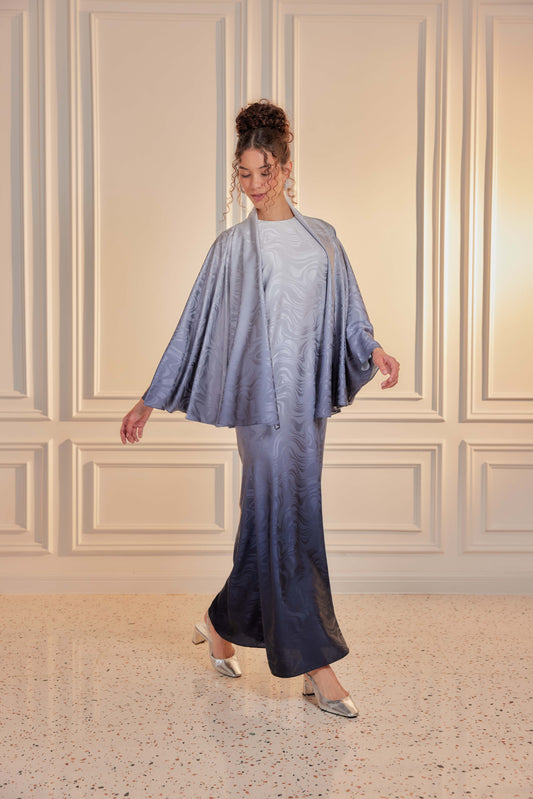 Venetta Ombre Dress Set - Kohinoor