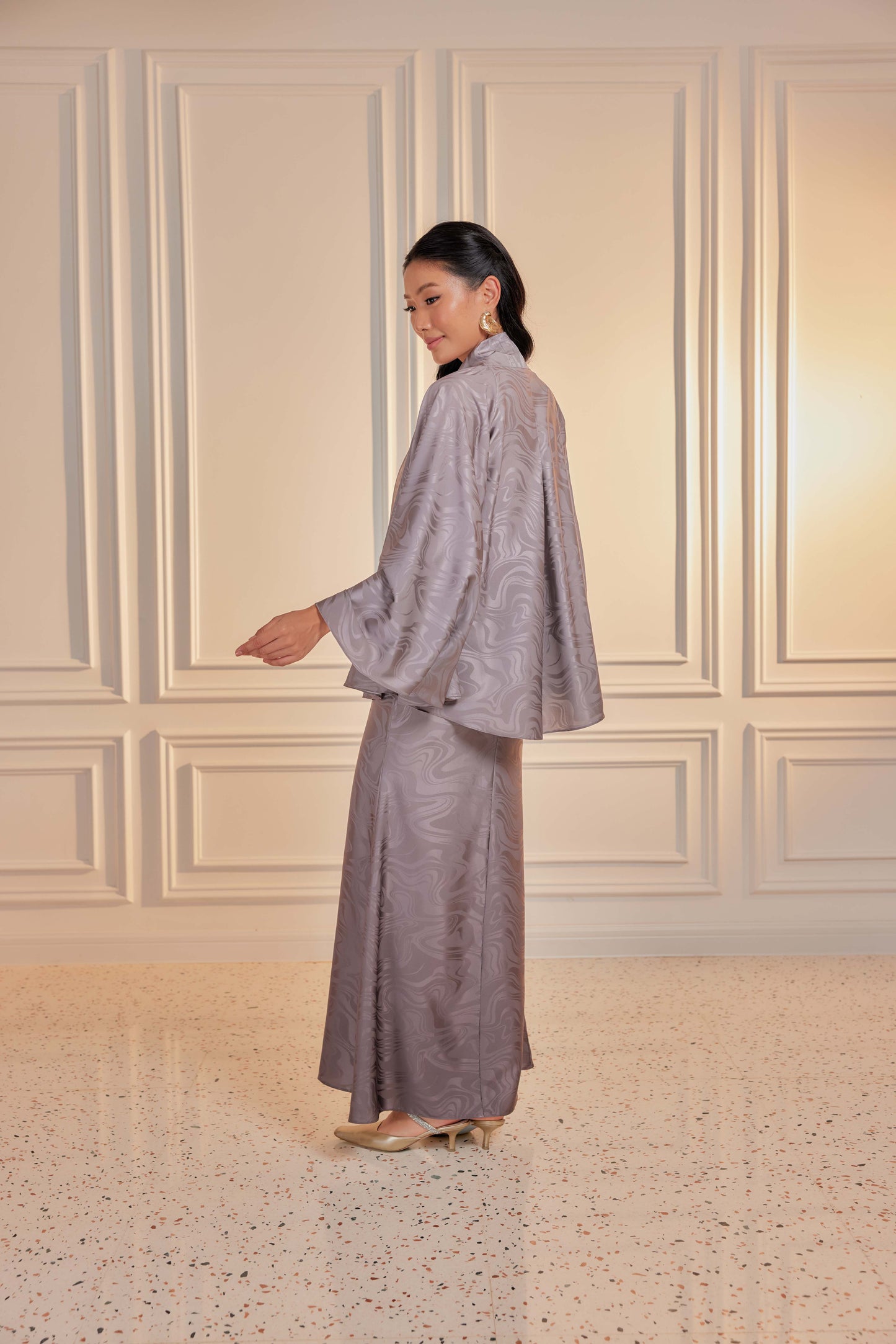 Venetta Ombre Dress Set - Imperial Topaz